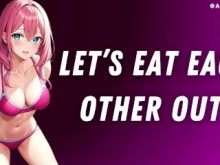 [F4F] Eres más que un refrigerio | wlw Switchy Oral ASMR Audio Juego de roles