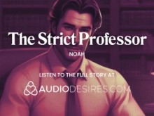 ASMR Voz masculina: el maestro estricto se folla a su estudiante travieso - ASMR Audio Porn Erotic Audio Story