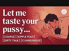 ASMR Audio Porno: adoración de coño, cunnilingus y juegos de dedo Joi - macho gimiendo ASMR