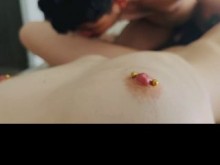 El chico lindo me despierta lamiendo mi coño hasta que me corro por sus labios / Morning Sex Girl Porn Porn