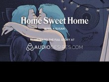 ASMR Lesbian Audio Porn: la novia dominante tiene sexo oral y deducido - historia de audio erótica para mujeres