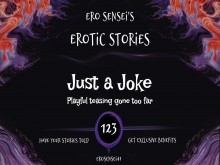 Solo una broma (audio erótico para mujeres) [Eses123]