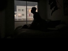 Las noches lluviosas son el sexo más popular. / Silhouette porno