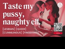 ASMR Lesbian Audio Porn: Roleplay y Toy Play con sexo oral - Audio erótico para mujeres