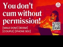 ASMR Audio Porno: Musician Dom Musician controla a su subdirector en sexo telefónico - Orgasmo Control & BDSM