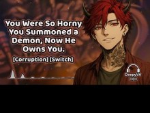 [Voz normal] Estabas tan cachonda que invocaste a un demonio sexy | Yanderé | Dom áspero | M4A | M4F
