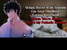 Novio obediente te trata como a un juguete de mierda [M4F] [MDOM] [FILTHY]