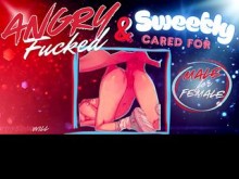 Follada duro y luego besada cuidadosamente por tu hombre