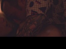 Fantasía de los 90 - Juego previo apasionado y caliente