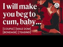 ASMR Audio Porn: Esclavitud festiva secreta de dominación masculina en la casa de tus padres – Bromas BDSM y control del orgasmo – Historia erótica en audio para mujeres