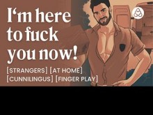 ASMR Audio Porn: Repartidor sexy y extraño te folla en casa - Charla sucia y juego con los dedos - Historia de audio erótica para mujeres