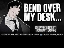 Profesor ESTRICTO te folla duro después de clase | YSF | Dom masculino voz profunda