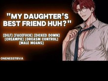 Follada y llena de creampie por el papá de tu mejor amigo | M4F | Gimiendo masculino | Mdom áspero | ASMR AUDIO Juego de roles