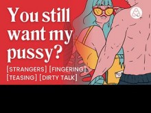 ASMR Audio Porn: Extraños follan en casa después de mudarse - Provocaciones y dedos - Historia erótica en audio para mujeres