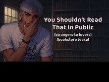 Un extraño en la librería capta tu secreto obsceno y lo convierte en un juego de roles de audio real, gemidos masculinos, lloriqueos, dominante, BF ASMR M4A