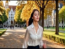 Adolescente traviesa de 18 años se enamora de su estricto profesor de matemáticas: sexo romántico en el aula con música dulce y fantasía generada por IA