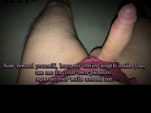 Imagíname como tu consolador - Instrucciones de masturbación para mujeres JOI - ASMR escucha mi voz