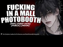 Vete a la mierda en el fotomatón de un centro comercial [M4F] [MDOM]