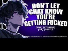 No dejes que Chat sepa que su Vtuber favorito está siendo follado durante su transmisión de entrenamiento en realidad virtual