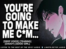 [m4f audio] Chupando polla debajo del escritorio de tu novio jugador | YSF | ~ gemidos masculinos ~