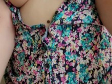 Grandes tetas rebotantes de mi hermanastra luciendo sexy AF cuando folla