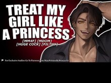 La polla del novio es ENORME, el padrastro mira para asegurarse de que estés bien [M4F] [MDOM] [PRAISE KINK]