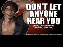 [M4F] Reconoces a tu actor de doblaje erótico favorito mientras trabajas, así que te folla en la sala de descanso hasta que eres un desastre