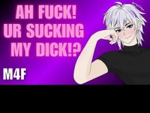 Chupa la polla de tu novio mientras juega videojuegos hasta que pierda la cabeza y te folle en el escritorio [M4F] [ASMR Roleplay For Women]