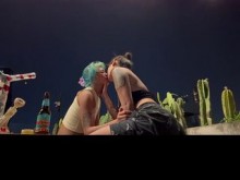 besos y frotamientos en bangkok