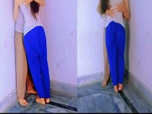 Pareja adulta india real pasando una mañana romántica juntos - Video casero de esposo y esposa Desi 18