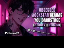 [M4F] Rockstar reclama a su groupie favorita detrás del escenario | Audio Erótico | Voz profunda | Audio NSFW | gemidos masculinos
