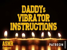 Porno en audio para mujeres - Instrucciones del vibrador de papá
