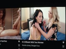 HORA DE ADULTOS - La MILF Lexi Luna y su hermanastra Demi Hawks disfrutan de una escapada romántica en Rachael Cavalli B&B