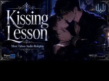 La lección de besos de su padrastro - Juego de roles en audio tabú para mujeres