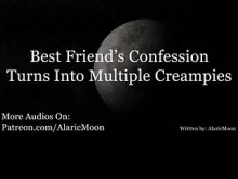 M4F - La confesión de tu mejor amiga se convierte en múltiples creampies [Audio erótico para mujeres] [De amigos a amantes] [Romántico]