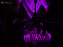 [ASMR/Para mujeres] Dejé el TENGA translúcido (♀) sin sacarlo y se empapó. [Lamerse las orejas/respirar]