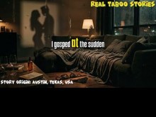 Madrastra atrapó a su hijastro con sus bragas - Él lo negó - Luego ella se rompió (Audio tabú real)