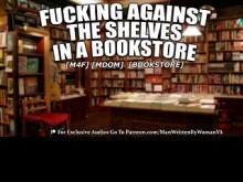 Contra un estante en una librería [M4F] [MDOM] [LIBRERÍA]